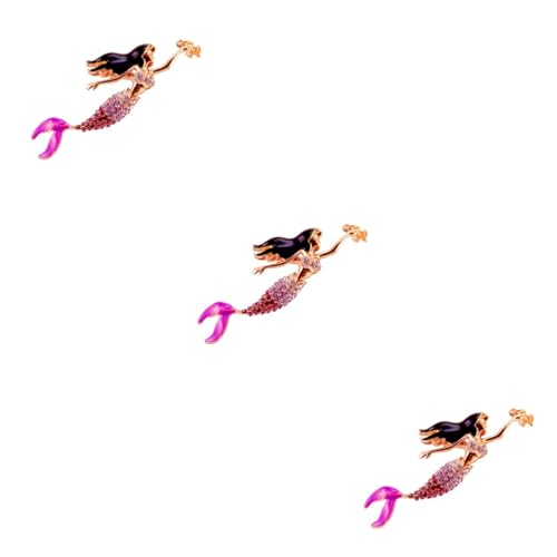 DEARMAMY 3st Schlüsselanhänger Mit Taschenanhänger Auto Schlüssel Halter Kreative -schlüsselanhänger Meerjungfrau Schlüsselanhänger Tierische Schlüsselanhänger Meerjungfrau-anhänger von DEARMAMY