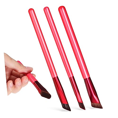 DEARMAMY 3stücke Augenbrauenpinsel Für Damen Make-up Brow Pinsel Mit Winkel Design Für Augenbrauen Füllen Und Formen Kosmetik Werkzeuge Für Augenbrauen Puder Und Haarliniendesign von DEARMAMY
