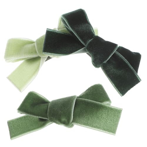 DEARMAMY 3stücke Haarschmuck Für Mädchen Haarspangen in Herzform Haarschleifen Und Clips Langlebig Und Robust Für Festtagsfrisuren Und Alltag von DEARMAMY