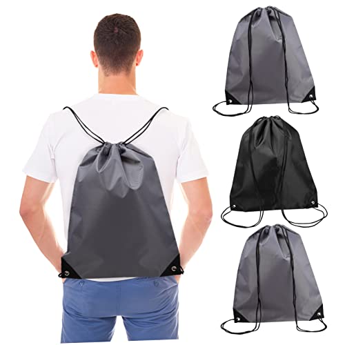 DEARMAMY 4 Pcs Draw Rucksack Kordelstring Fitnessbeutel Rucksäcke Für Frauen Fitnessstudio Krai Tasche Fitnessstudio Rucksäcke Fitnessstofftaschen Für Kordelbeutel Drawess von DEARMAMY