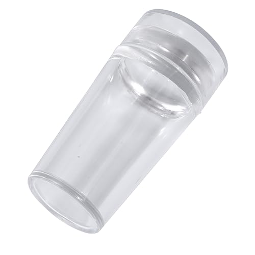 DEARMAMY 4 Sätze Transparentes Nail Art Stempel für Nagelkunst Maniküre und Designs von DEARMAMY