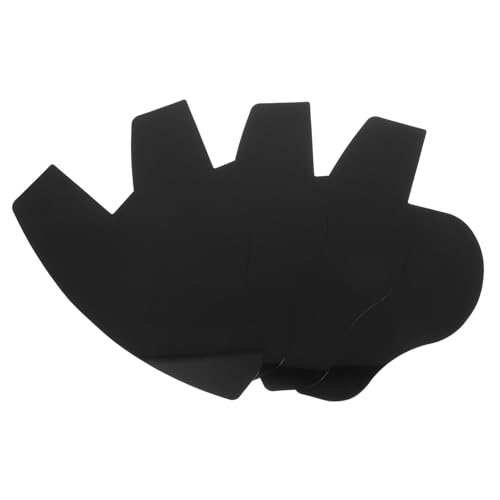 DEARMAMY 4stücke Haaransatzformer Für Bart Applikator Karte Haaransatzformungswerkzeug Aus Kunststoff Bartformungsschablone Für Männer Haaransatzdesign Und Verstärkungswerkzeug von DEARMAMY