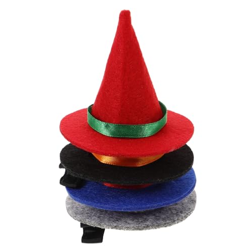 DEARMAMY 4stücke Hexenhut Haarklammern Für Halloween Mini-haarclips Und Kostüm-haaraccessoires Für Frauen Und Mädchen DEARMAMY 4stücke Hexenhut Haarklammern Für Halloween Mini-haarclips Und Kostüm-haaraccessoires Für Frauen Und Mädchen von DEARMAMY