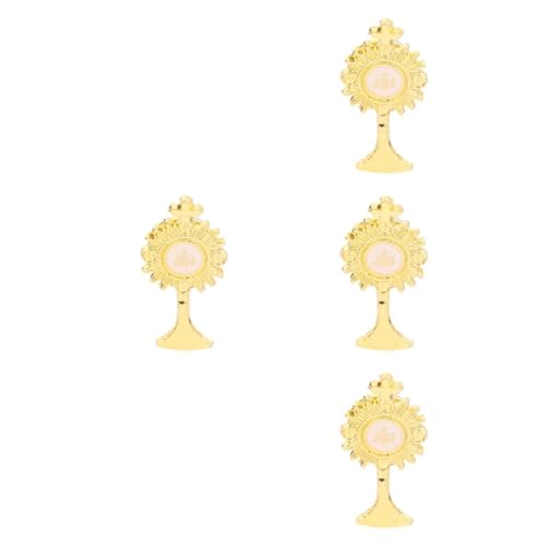 DEARMAMY 4 Stück Kelchbrosche zur Heiligen Kommunion erstkommunion kommunionsgeschenk taufgeschenke Geldpakete Ornamente Tür Kreuz-Krawattennadel religiöse Schmucknadel Zinklegierung Golden DEARMAMY 4 Stück Kelchbrosche zur Heiligen Kommunion erstkommunion kommunionsgeschenk taufgeschenke Geldpakete Ornamente Tür Kreuz-Krawattennadel religiöse Schmucknadel Zinklegierung Golden von DEARMAMY