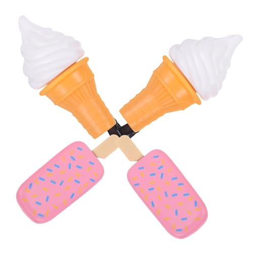 DEARMAMY 4stücke Eiscreme-haarspange Für Mädchen Cartoon-haarspangen Eiscreme-haar-accessoires Haarnadel Clip Seite Clip Party-haarspange von DEARMAMY