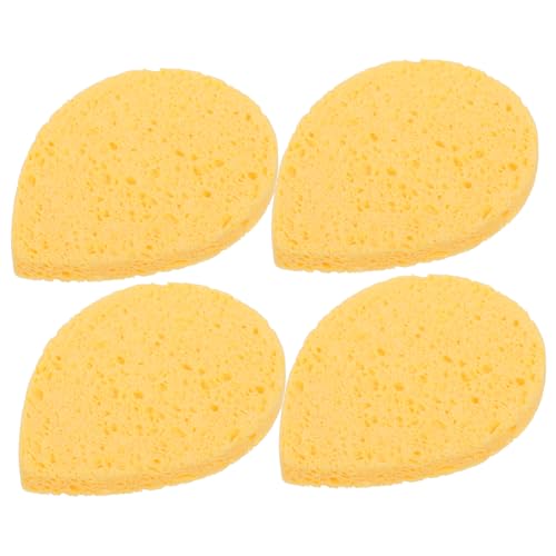 DEARMAMY 4 Stück Make Up Entferner Schwamm Make Up Entferner Pads Für Das Gesicht Reise Gesichtswäscher Make Up Entfernungsschwämme Gesichtsreinigungsschwamm Tragbarer von DEARMAMY