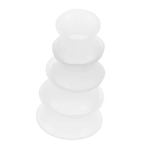 DEARMAMY 4 Stück Nachtleuchtende Silikon Ohrdehner Flexible Tunnel Expander Ohrstecker für Männer und Frauen Modischer Ohrschmuck für Verschiedene Anlässe von DEARMAMY