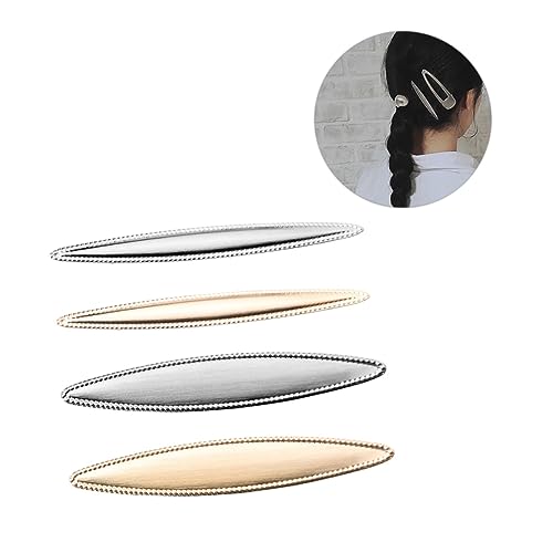 DEARMAMY 4stück Gebürstete Haarnadeln Für Frauen Haarspangen Aus Retro-metall Leicht Zu Befestigen Passt Frisur Und Outfit Gemischte Farbe von DEARMAMY