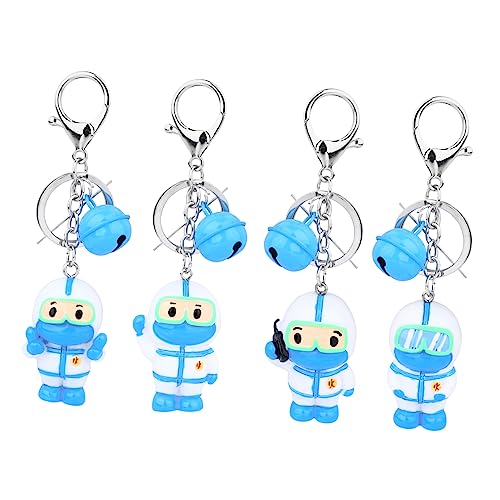 DEARMAMY Niedlicher Schlüsselanhänger Mit Puppen 4 Stück Dekoration Schlüsselanhänger Für Selbstlose Ärzte Und Krankenschwestern Zufälliger Stil von DEARMAMY