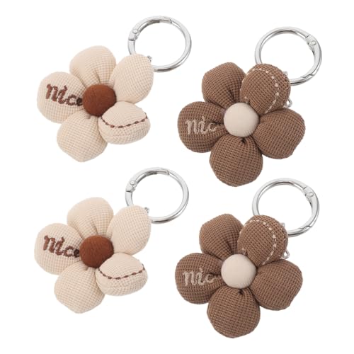 DEARMAMY 4stücke Blumenformiger Hutclip Für Herren Und Damen Tragbarer Hutbefestigungsclip Huthalter Für Reisen Geeignet Für Taschen Gepäck Und Rucksäcke Aus Robustem Material von DEARMAMY