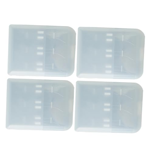 DEARMAMY 4 Teiliger Aufbewahrungsbox Organizer Für Zahnbürstenköpfe Tragbar Excel Zahnbürstenköpfe Halteretui Für Erwachsene Und UV Kompakte Zahnbürstenköpfe Oral Mit von DEARMAMY