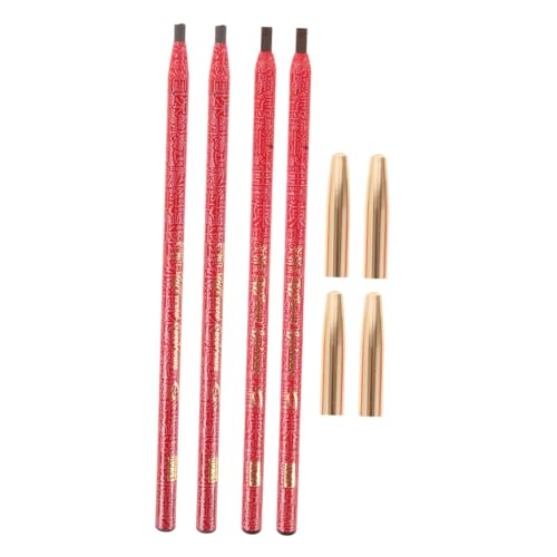 DEARMAMY 4 Teiliges Set Augenbrauenstift Augenbrauen Lift Frauen Kit Bleistift Für Sanftes Färben Liner Microblading Augenbrauenstift Augenbrauentönung Natürliche Brauen von DEARMAMY