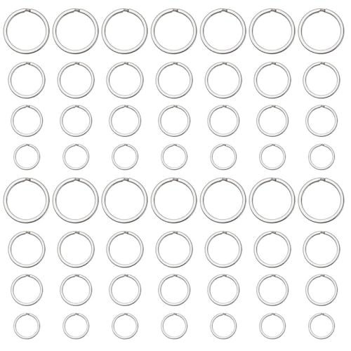 DEARMAMY 40er Set Schlüsselringe Schlüsselanhänger Ringe Für Autos Haushaltsgegenstände Rostfrei Langlebig Ideal Für Damen Herren DEARMAMY 40er Set Schlüsselringe Schlüsselanhänger Ringe Für Autos Haushaltsgegenstände Rostfrei Langlebig Ideal Für Damen Herren von DEARMAMY