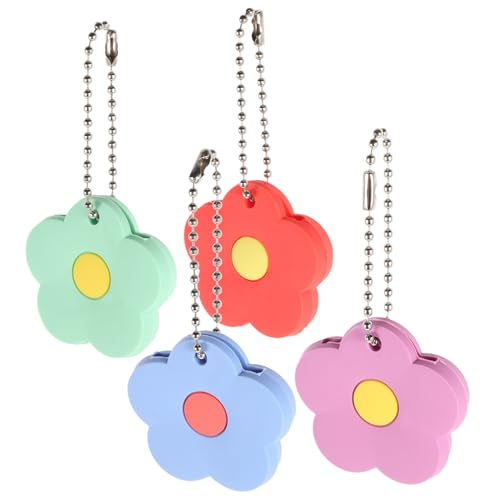 DEARMAMY 4Pcs Set Access Control Key Deckungsabdeckung Autoschlüssel Protektorschlüsselschlüssel Taste Covers Caps Skull Head Taste Deckungs Tastatur Topper Für von DEARMAMY
