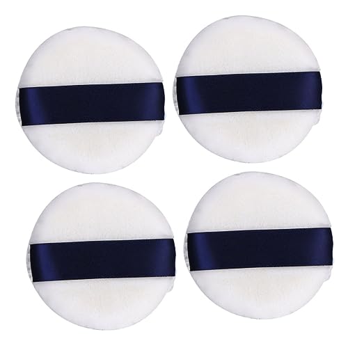 DEARMAMY 4stücke Fluffy Round Powder Puff Mit Band Für Make-up Lose Puder Und Foundation Hautfreundlich Und Langlebig Für Frauen Und Mädchen Für Persönliche Oder Professionelle DEARMAMY 4stücke Fluffy Round Powder Puff Mit Band Für Make-up Lose Puder Und Foundation Hautfreundlich Und Langlebig Für Frauen Und Mädchen Für Persönliche Oder Professionelle von DEARMAMY