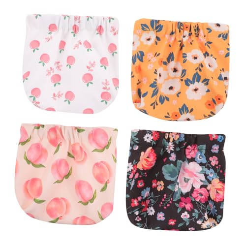 DEARMAMY 4stücke Kosmetiktasche Lippenstift-Organizer Münzbeutel Kleine Beutel Für Handtasche Make-up-Organizer-Tasche Tragbar Damen Kosmetiktaschen von DEARMAMY