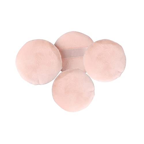 DEARMAMY 4stücke Runde Puderquaste Make-up-schwammquaste Kosmetikquasten Für Foundation Und Concealer Nicht Fluoreszierend Zur Haut von DEARMAMY