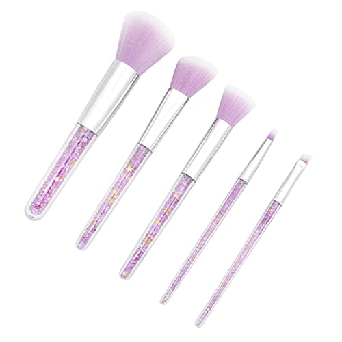 DEARMAMY 5stücke Make-up Kosmetikpinseln Für Flüssige Foundation Puder Und Augenbrauen Praktisches Make-up-zubehör Für Damen von DEARMAMY