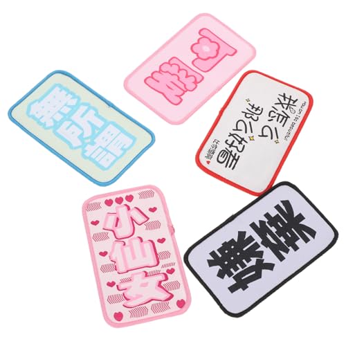 DEARMAMY Haar Bang Paste 5 Stücke Haar Pad Haarfransen Aufkleber Haarspange für Styling und Make Up Rutschfest Modisch Einfach Anzubringen Haarbeschädigung von DEARMAMY