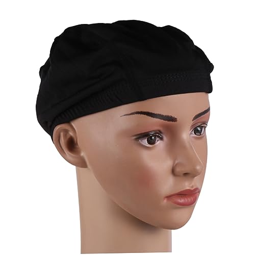 DEARMAMY 5 Stück Perücken Haarnetze Elastische Kappen für Damen und Herren Atmungsaktiv und Bequem für Lange und Kurze Haare Hautfreundliches Material von DEARMAMY