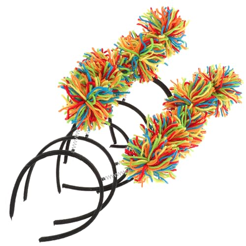 DEARMAMY Modische Haarreifen 5 Stirnband Für Frauen Neujahr Weihnachten Halloween Geburtstag von DEARMAMY