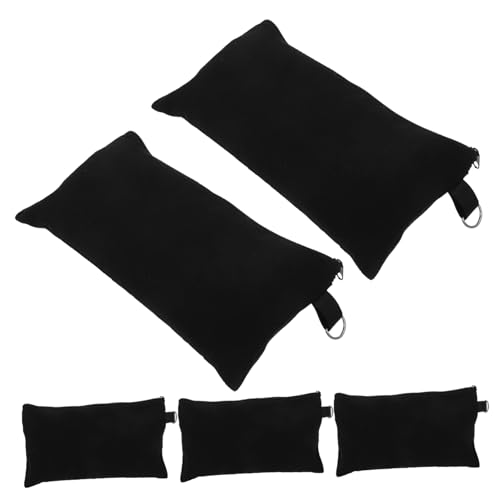 DEARMAMY 5stücke Kosmetikbehälter Mit Reißverschluss Aus Praktische Make-up-Tasche Für Damen Robuste Nähte Für Reisen Und Alltag Organisiere Kosmetika Und Toilettenartikel von DEARMAMY