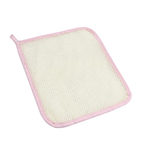 DEARMAMY Peeling Gesichtstuch 5 Stück Nylon Handtücher für Körper und Gesichtsreinigung Leicht und Faltbar für Reisen und Camping von DEARMAMY