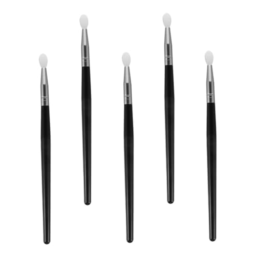 DEARMAMY 5 Stück Teiliges Silikon Lippen und Make Up Pinselset für Lippenfarbe Lip Mask Concealer und Lidschatten Hautfreundlich Tragbar für Reisen und Täglichen Gebrauch von DEARMAMY