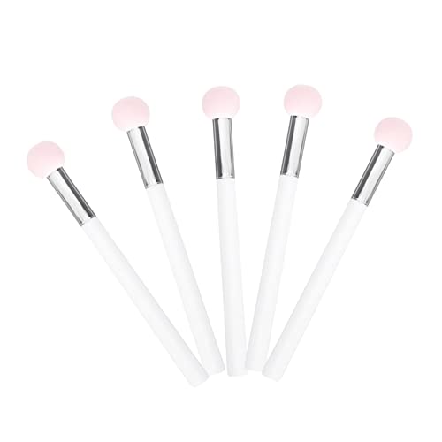 DEARMAMY 5 Stück Trocken Nass Make up Schwamm Pinsel Für Frauen Waschbare Concealer Schwämme Multifunktionale Make up Zubehör Für Gesicht von DEARMAMY
