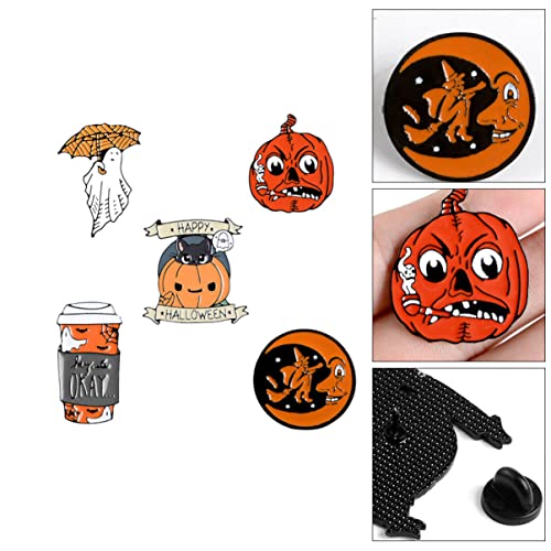 DEARMAMY 5 Stücke Halloween Brosche Abzeichen Halloween Abzeichen Clip Abzeichen Reel Halloween Abzeichen Halter Halloween Abzeichen Reel Orange Legierung DEARMAMY 5 Stücke Halloween Brosche Abzeichen Halloween Abzeichen Clip Abzeichen Reel Halloween Abzeichen Halter Halloween Abzeichen Reel Orange Legierung von DEARMAMY