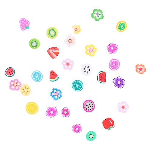 DEARMAMY 5000stücke Obst Blume Muster Nagelscheibe Aufkleber Diy Nagel Dekoration Scheibe Nagelkunst von DEARMAMY