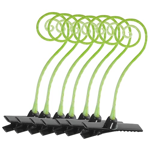 DEARMAMY 50stücke Haarreif Mit Clips Simulation Lockiges Gras Haarnadeln Für Frauen Mädchen Damen Einfach Anzuziehen Tragegefühl Bezaubernd Charmanter von DEARMAMY