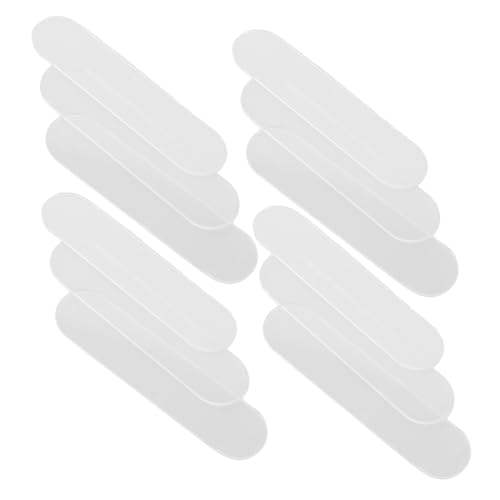 DEARMAMY 50stücke Transparenter Acryl-nagel-displayständer Nagel-präsentationsstreifen Übungshalter Für Kunstnägel Nagelzubehör-organizer Für Salon Und Praxis von DEARMAMY