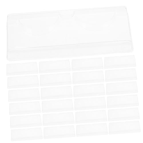 DEARMAMY 50stücke Wimpernaufbewarungsbox Organizer Für Künstliche Wimpern Wimpernbehälter Aus Pp-Material Mit Stücken Kapazität Tragbar Und Einfach Zu Verstauen von DEARMAMY