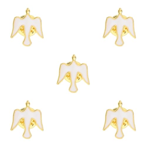 DEARMAMY 5St Brosche Friedenstaube Schmuck Gedenknadel Anstecknadel für Kleidung Taube Emaille Pin taufgeschenk Gebetsanstecker Krawattennadel Anstecknadel zur Taufe Zinklegierung Weiß DEARMAMY 5St Brosche Friedenstaube Schmuck Gedenknadel Anstecknadel für Kleidung Taube Emaille Pin taufgeschenk Gebetsanstecker Krawattennadel Anstecknadel zur Taufe Zinklegierung Weiß von DEARMAMY