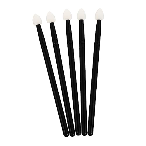 DEARMAMY 5stücke Lidschatten-make-up-pinsel Mit Reusable Silikonpinsel Für Augenkosmetik Einfacher Kosmetikpinsel Zum Auftragen Von Lidschatten Und Mehr von DEARMAMY