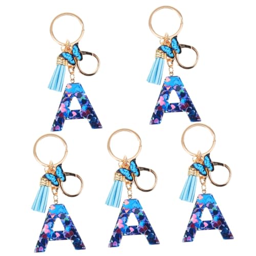 DEARMAMY 5st Brief Schlüsselanhänger Auto Schlüsselanhänger Schlüsseletui Geldbeutel Für Jungen Colgantes para De Mujer Geldbeutel-anhänger Geschenktütenfüller Für Frauen Legierung von DEARMAMY