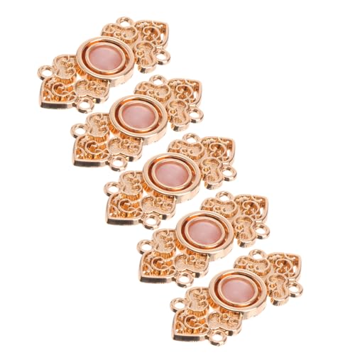 DEARMAMY 5stücke Teiliges Von Retro-chinesischen Clips Für Umhänge Cardigans Und Schals Dekorative Klammern Im Vintage-stil Für Kleidung Und Accessoires Für Und Qipao von DEARMAMY