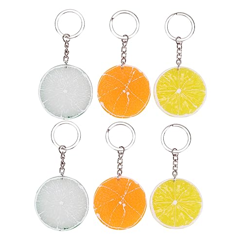 DEARMAMY Chic Key – 6 Schlüsselanhänger Mit Zitronenscheiben – Einzigartig Und Stilvoll Für Erwachsene DEARMAMY Chic Key – 6 Schlüsselanhänger Mit Zitronenscheiben – Einzigartig Und Stilvoll Für Erwachsene von DEARMAMY