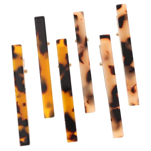 DEARMAMY 6 Stück Haarnadel Styling Haar Accessoires Haarklammern Haarspangen Für Frauen Frisuren Tools Haarspange Haarspangen Clip Duck Clips Dutt Kleine Clips Für Haare von DEARMAMY