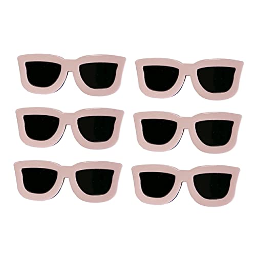 DEARMAMY 6stücke Sonnenbrille Geformte Haarspangen Für Mädchen Haarnadeln Haar Zubehör Kreative Haarschmuck Für Losem Haar Fixieren DEARMAMY 6stücke Sonnenbrille Geformte Haarspangen Für Mädchen Haarnadeln Haar Zubehör Kreative Haarschmuck Für Losem Haar Fixieren von DEARMAMY