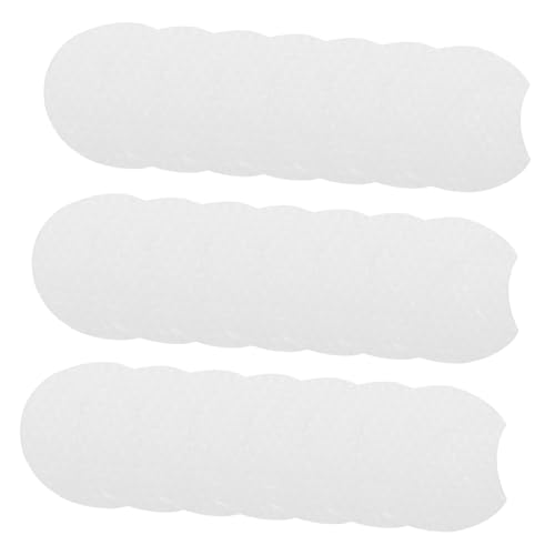 DEARMAMY 600stücke Abschminkpads Aus Vliesstoff Halbrunde Wiederverwendbare Makeup-entferner-pads Für Und Mädchen Feucht Und Trocken Für Sanfte Gesichtsreinigung Und Hautpflege von DEARMAMY