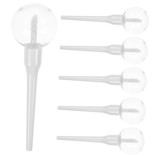 DEARMAMY 6Stücke Nachfüllbare Lipgloss Röhrchen Transparent Leere Lipgloss Für Kosmetik Tools Damen Lippenbalsam Behälter Für DIY Lippenpflege von DEARMAMY