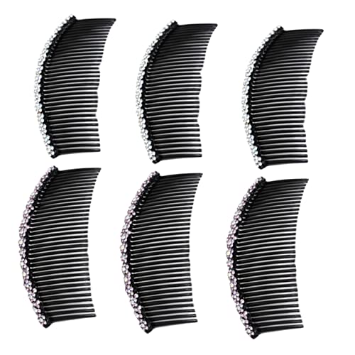 DEARMAMY 6Stücke Pflaumenblüten Haarkämme für Damen Eleganter Brautschmuck für Hochzeiten Partys und Besondere Anlässe Rutschfest und Vielseitig für Verschiedene Frisuren von DEARMAMY