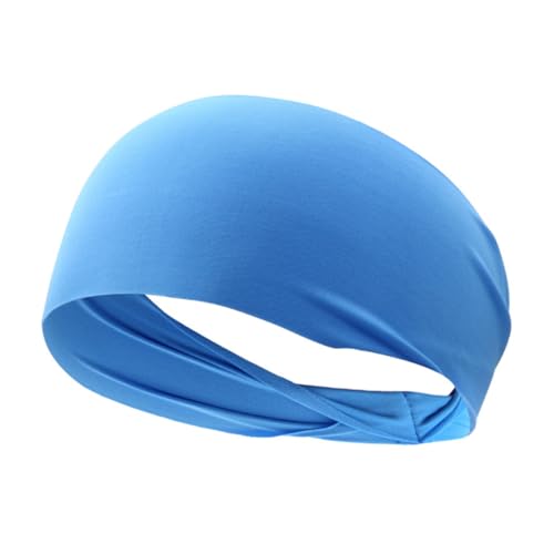 DEARMAMY 6er-pack Unisex-sport-stirnband Elastisch Schnelltrocknend für Yoga Laufen Fitness Workout Fitnessstudio von DEARMAMY
