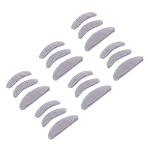 DEARMAMY 6sätze Selbstklebenden Fake-augenbrauen Und Für Cosplay Graue Accessoires Für Kostümpartys Und Halloween Für Erwachsene von DEARMAMY