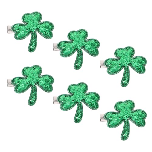 DEARMAMY 6st Haarnadeln Zum Irischen Tag Bunte Punktaufkleber Farbige Aufkleber Haarnadeln Für Mädchen Retro-dekoration Dekoration Hängen Schminktisch Wandleuchten Green Legierung von DEARMAMY