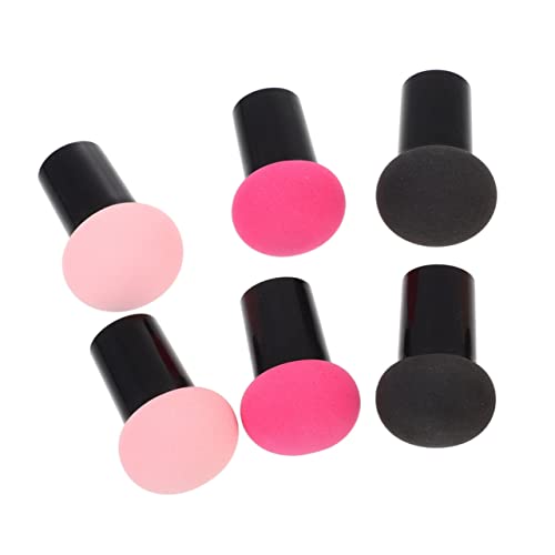 DEARMAMY 6stücke Puderquaste Make-up Tool Für Mädchen Lidschatten-make-up in Pilzform Flauschig Und Hautfreundlich Für Täglichen Gebrauch von DEARMAMY