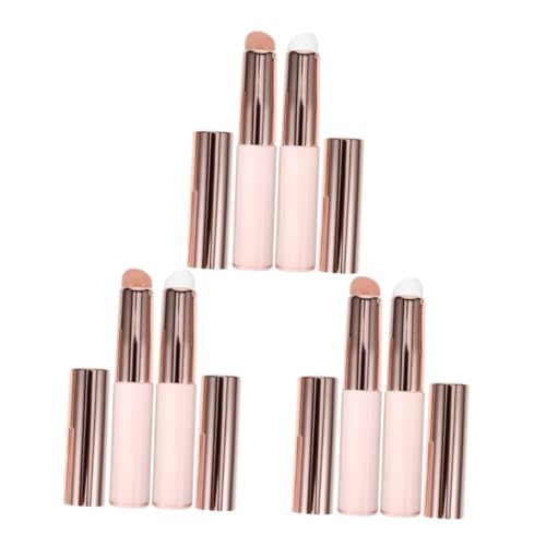 DEARMAMY 6stücke Silikon-Lippen-Make-up-Pinsel Mit Kappen Für Damen Um Lippenstift Und Lipgloss Präzise Aufzutragen Mit Weichen Spitzen Für Farbübergänge Tragbar Und Einfach Zu DEARMAMY 6stücke Silikon-Lippen-Make-up-Pinsel Mit Kappen Für Damen Um Lippenstift Und Lipgloss Präzise Aufzutragen Mit Weichen Spitzen Für Farbübergänge Tragbar Und Einfach Zu von DEARMAMY