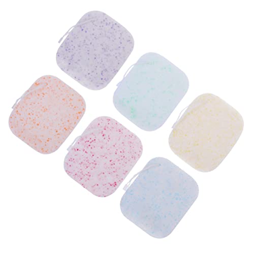 DEARMAMY 6stücke Verdickte Make-up Entferner Puff Gesicht Reinigung Tücher Gesicht Reinigung Pads Für Frauen Reinigungspads Für Make-up Entfernung Und Tägliche Hautpflege von DEARMAMY